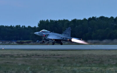 Lezuhant a Honvédség egyik Gripen vadászgépe Szolnok mellett